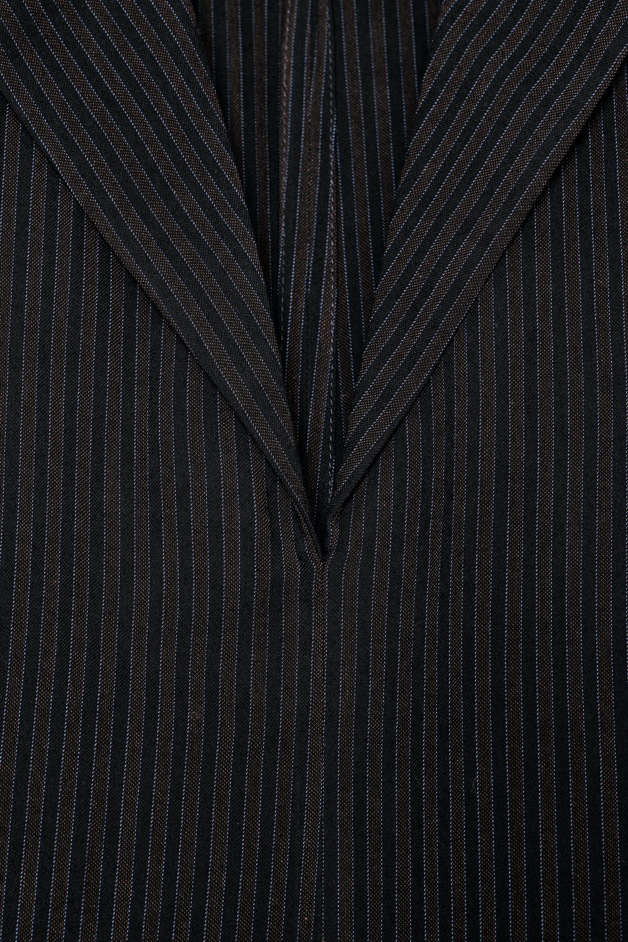 ZW COLLECTION ASYMMETRIC STRIPED TOP